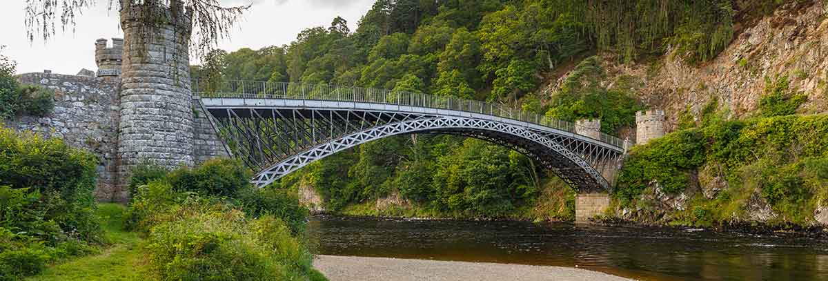 Craigellachie Bridge - above the River Spey